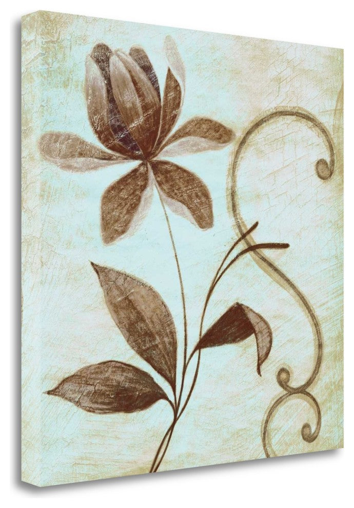 "Floral Souvenir 2" By Okre, Giclee Print on Gallery Wrap Canvas, Ready to Hang