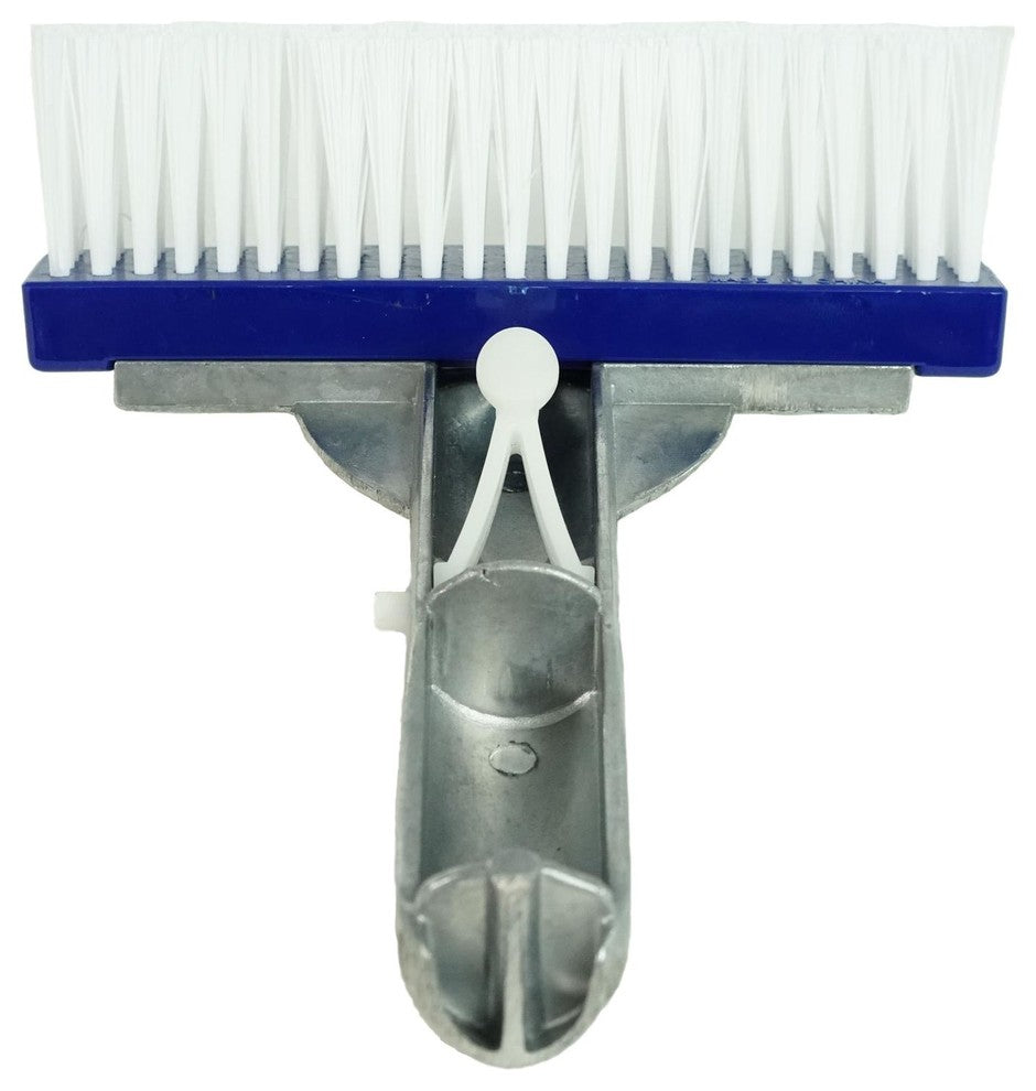 5.5" Swimming Pool Bristle Brush Head with Aluminum Handle