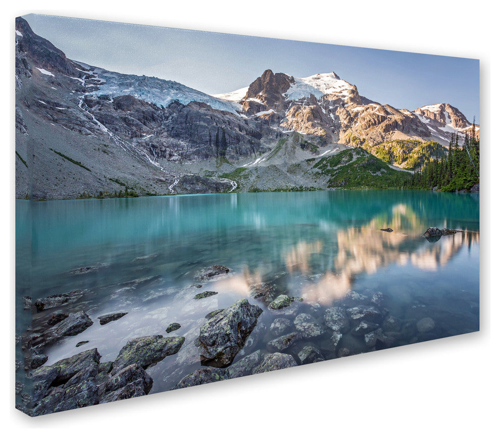 Pierre Leclerc 'Joffre Lake Reflection' Canvas Art, 32x22
