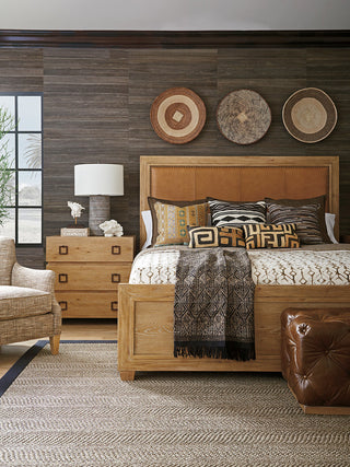 Antilles Upholstered Panel Bed 6/6 King