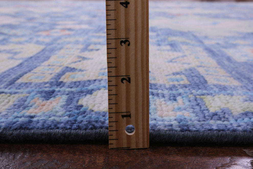 Handmade Turkish Oushak Wool Rug 9' 1" X 12' 3" - Q13307