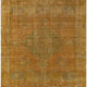 Ahgly Company Indoor Square Mid-Century Modern Area Rugs, 3' Square