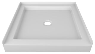 Valley Acrylic Single Threshold Acrylic Multi-Layered Center Drain  Shower 32",