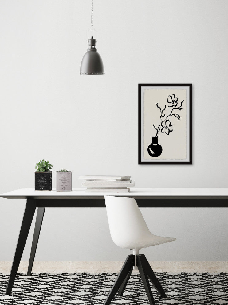 "I Kept Your Flowers" Framed Painting Print, 24x36