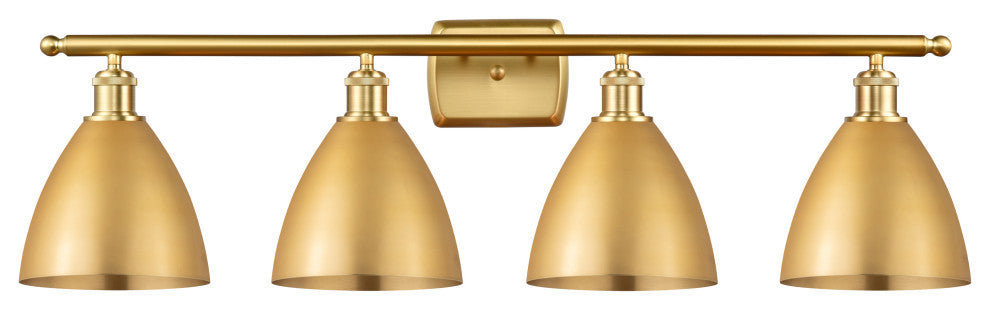 Ballston Dome Bath Vanity Light, Satin Gold, Satin Gold