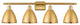 Ballston Dome Bath Vanity Light, Satin Gold, Satin Gold