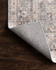 Skye Printed Area Rug by Loloi II, Gray/Apricot, 3'6"x5'6"