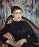 Armand Guillaumin Portrait of a Young Girl, Gallery Wrapped Canvas, 20"x25"