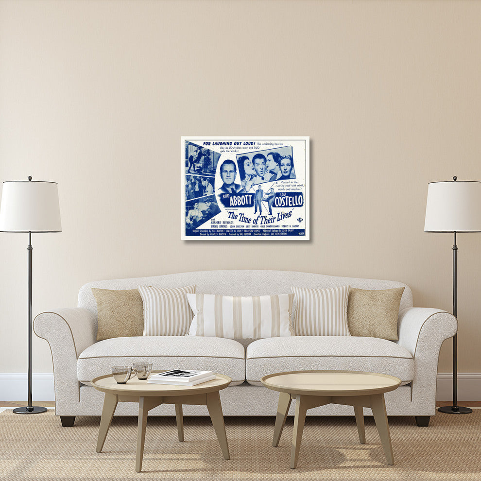 Abbott and Costello, The Time Of Their Lives, 40x32