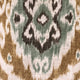 Ambrosia Yellow and Beige Luxury Throw Pillow, 26"x26"