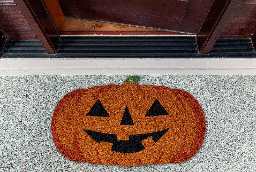 DII Jack-O-Lantern Doormat