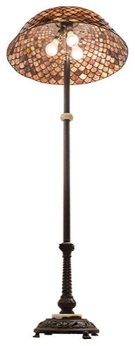 Meyda Lighting 230384 62" High Fishscale Floor Lamp