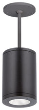 Tube Architectural 5" LED Color Changing Pendant Narrow Beam, Black