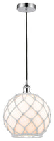 Innovations 616-1P-PC-G121-10RW 1-Light Mini Pendant, Polished Chrome