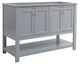 Fresca Manchester 48" Gray Double Sink Cabinet