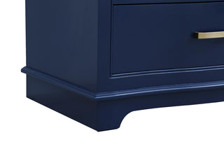 Home Living Knox 36" Single Bathroom Vanity, Blue