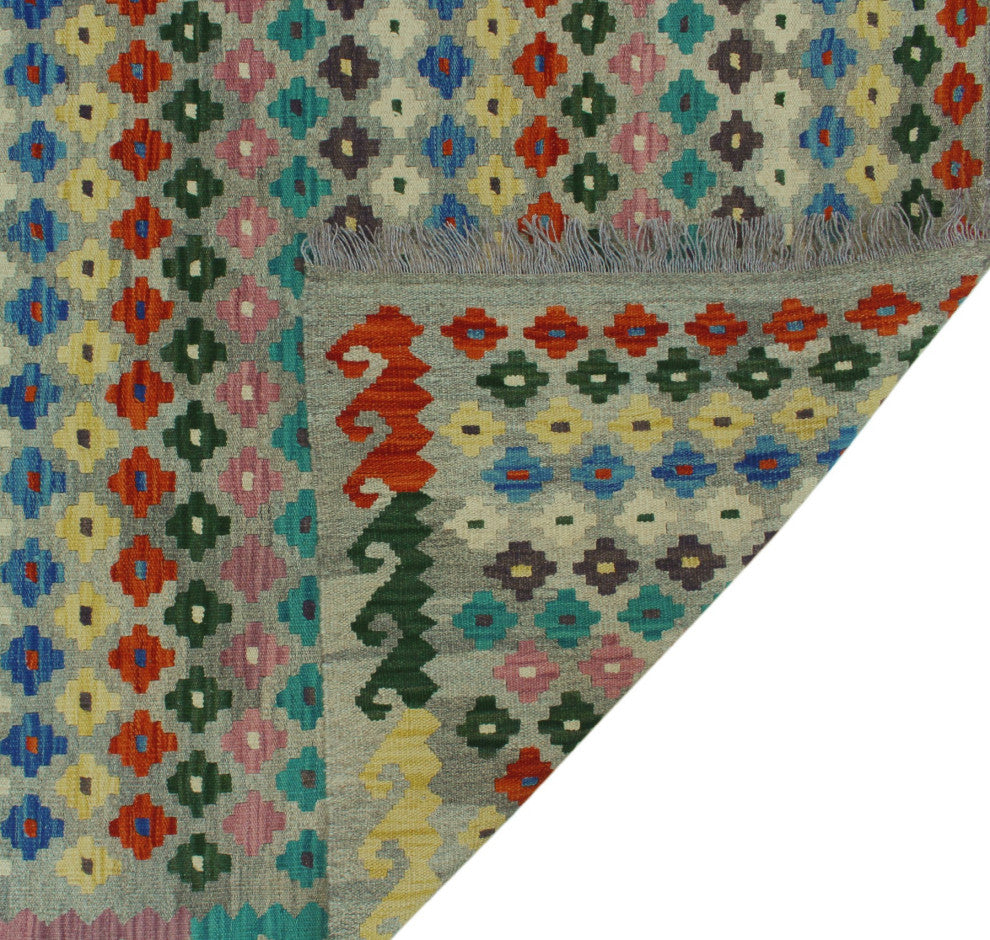 Sangat Kilim Kosoko Grey Rug