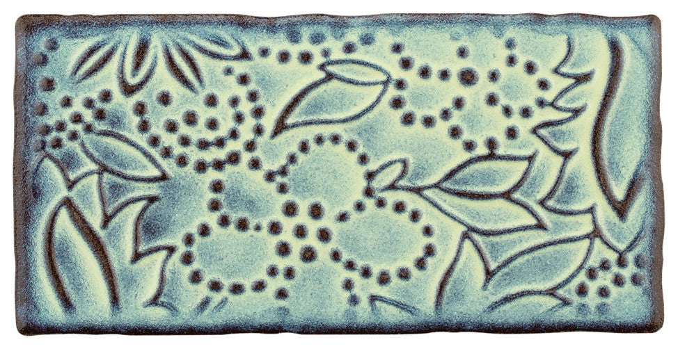 Antic Feelings Ceramic Wall Tile, Aqua Marina, Sample