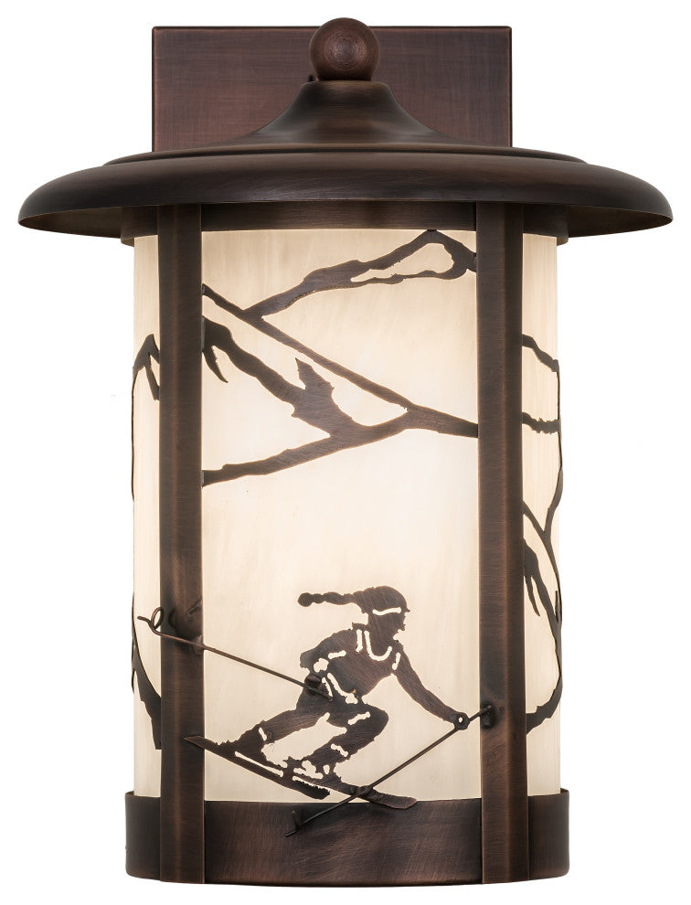 10W Fulton Alpine Solid Mount Wall Sconce