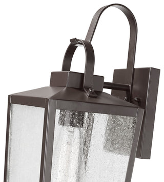 1 Light 8" Powder Coated Bronze Outdoor