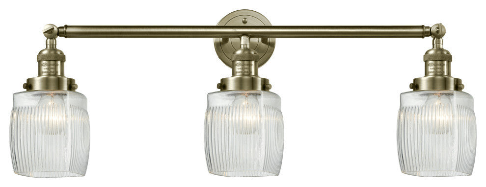 Innovations Lighting 205-Ab-S-G302-Led 3 Light Dimmable Led 32" Vanity Light