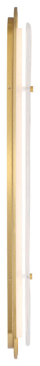 Tramore, Wall Sconce, 38", Gold, Silver Glass