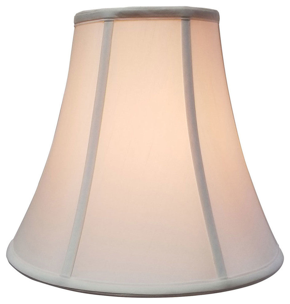 Royal Designs True Bell Lamp Shade, Eggshell, 8"