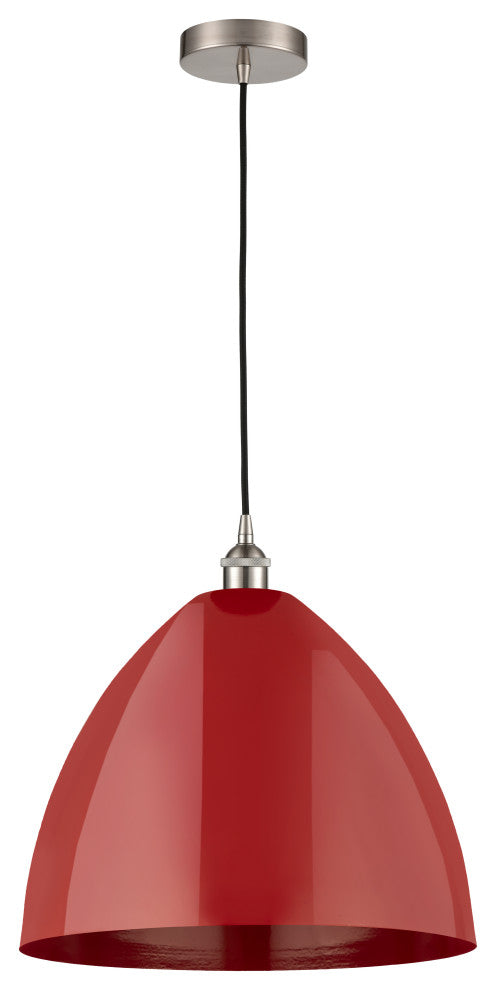 Innovations 616-1P-SN-MBD-16-RD 1-Light Mini Pendant, Brushed Satin Nickel