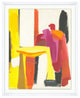 Red Block Structure No. 1, Giclee Reproduction Artwork