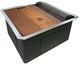 Nantucket Sinks SR-PS-1919-16 Prep-Station Stainless Steel Entertainment Sink