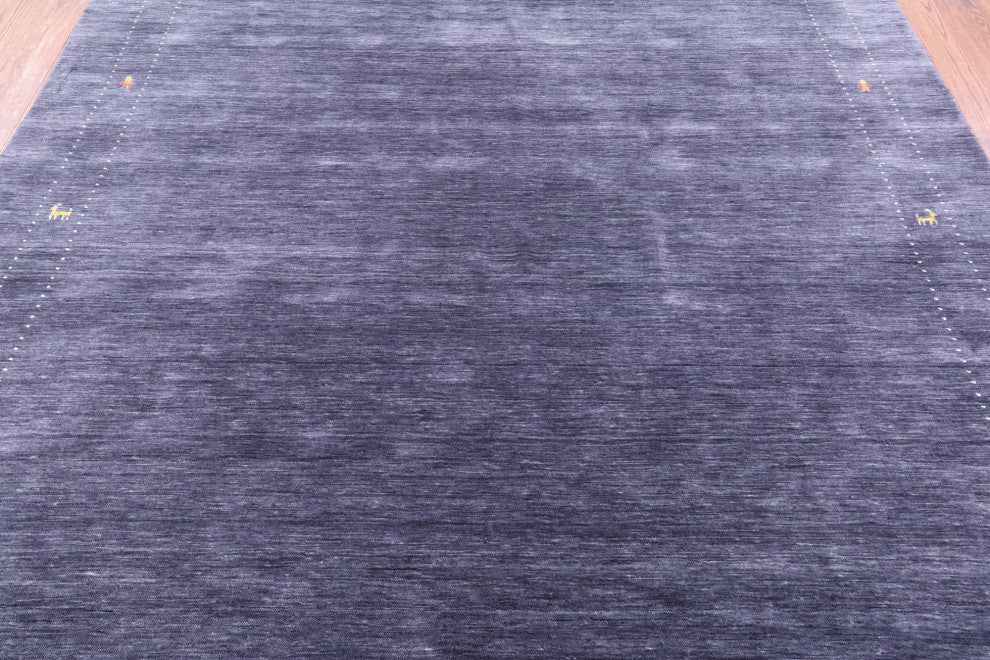 8' 0" X 10' 0" Persian Gabbeh Hand Knotted Wool Rug - Q15123