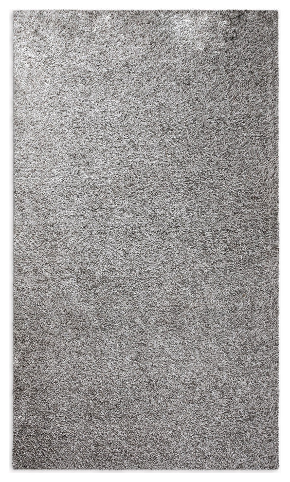 8" x 10" Silver Sparkly Area Rug