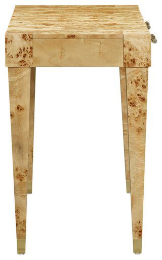 Brandyss Burl Work Desk, Natural