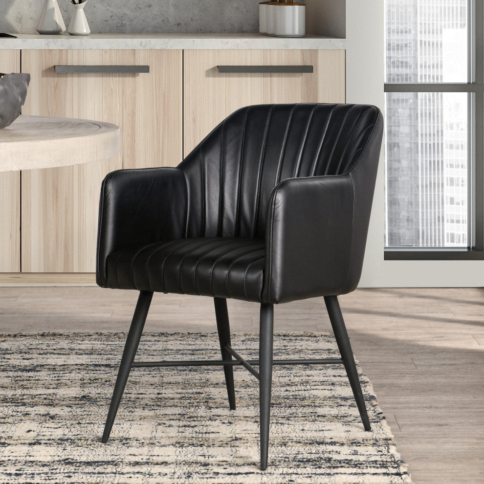 Leon Leather Dining Chair