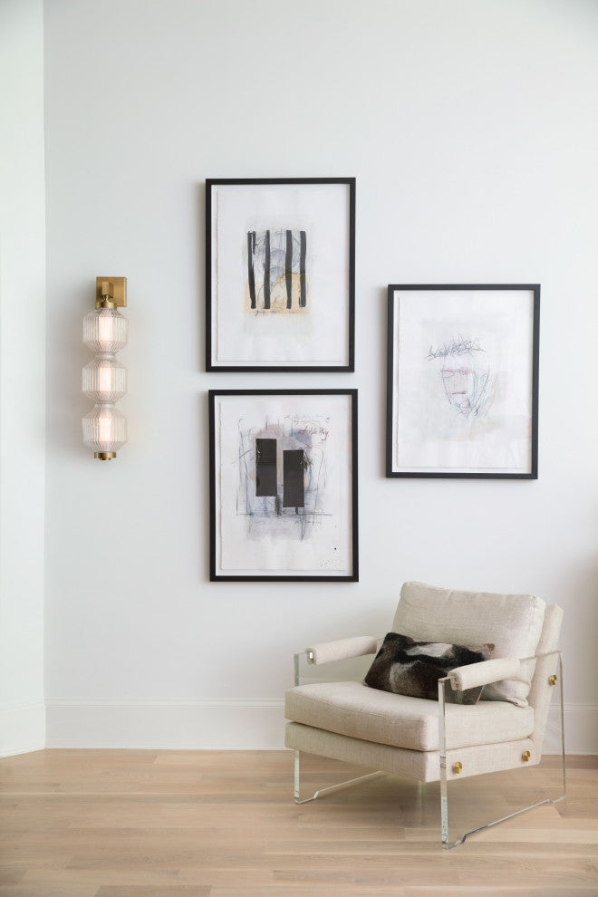 Fredrick Ramond Reign Small Led Convertible Pendant, Lacquered Brass