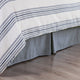Chambray Denim Bed Skirt, Twin, 1PC