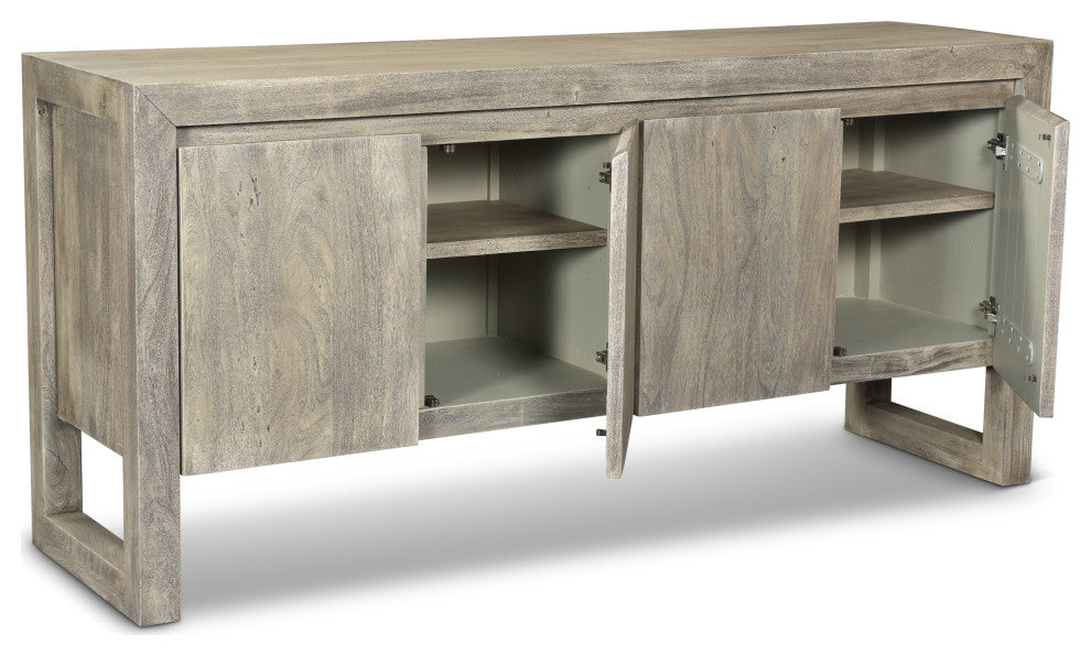 Brooks Buffet, Sandblasted Gray