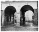 "Paris, 1865, The Double Doorway, rue de la Ferronnerie" Paper Art, 32"x26"