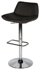 20" X 20" X 30"/40" Chocolate Faux Leather Bar Stool