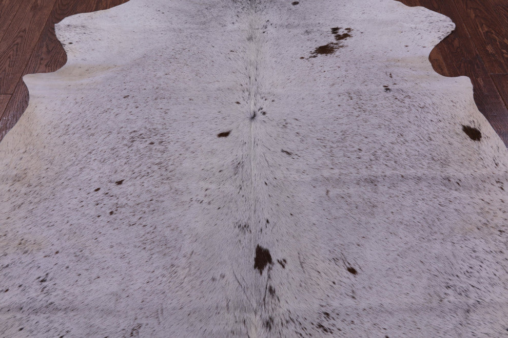 Organic Natural Hair-On Cowhide Area Rug 6' 10" X 5' 11" C1815