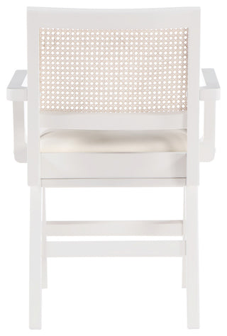 Abby Chair, White, White Finish, Arm Chair
