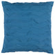 Surya Huckaby HB-004 20"x20" Pillow Cover, Bright Blue