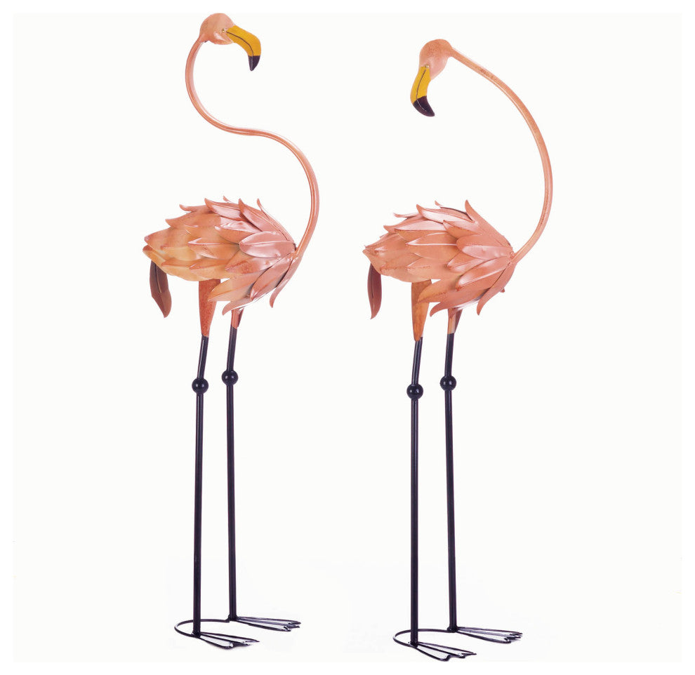 Flamboyant Flamingo Garden Stakes