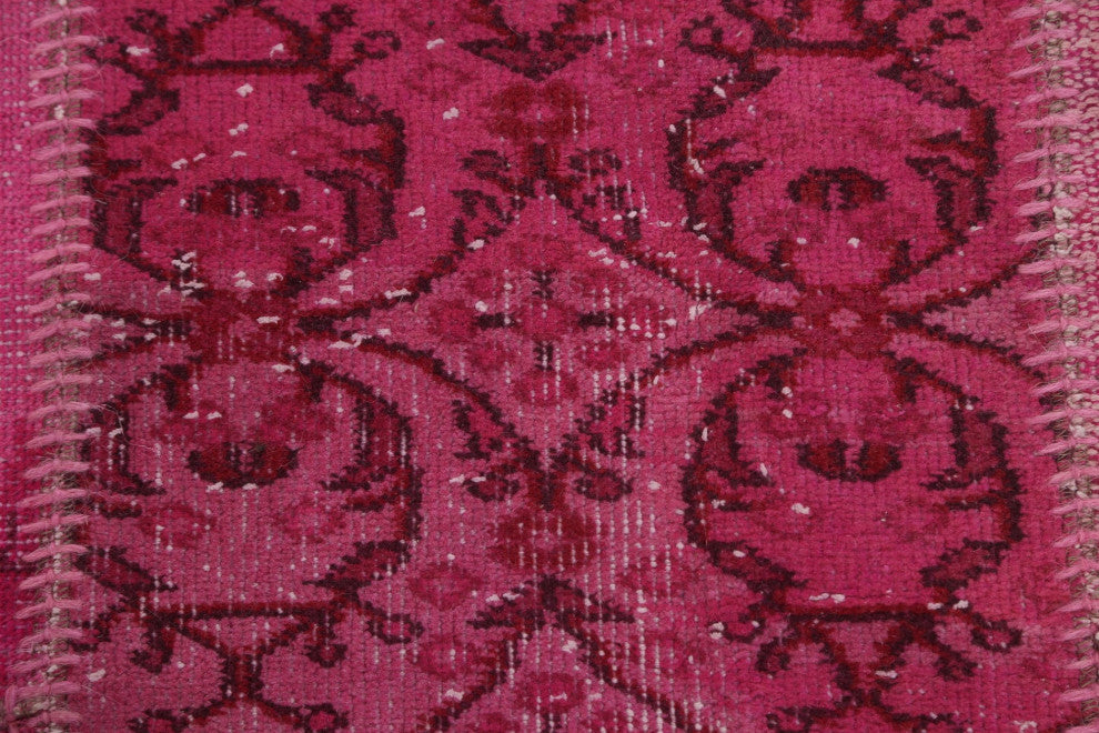 Patchwork Oriental Living Room Area Rug Hand-tufted Wool Carpet 8x11