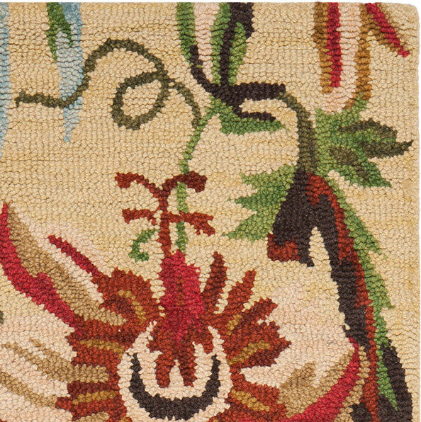 Safavieh Jardin Jar325A Ivory, Multi Area Rug