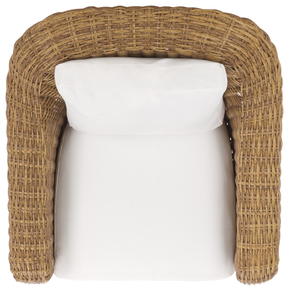 Safavieh Couture Melbourne Wicker Patio Chair