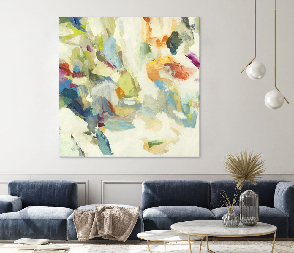 Organic Building Blocks - 54 x 54 by Randy Hibberd