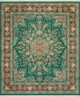 Pak-Persian Corrine Green/Red Rug, 8'2x10'0