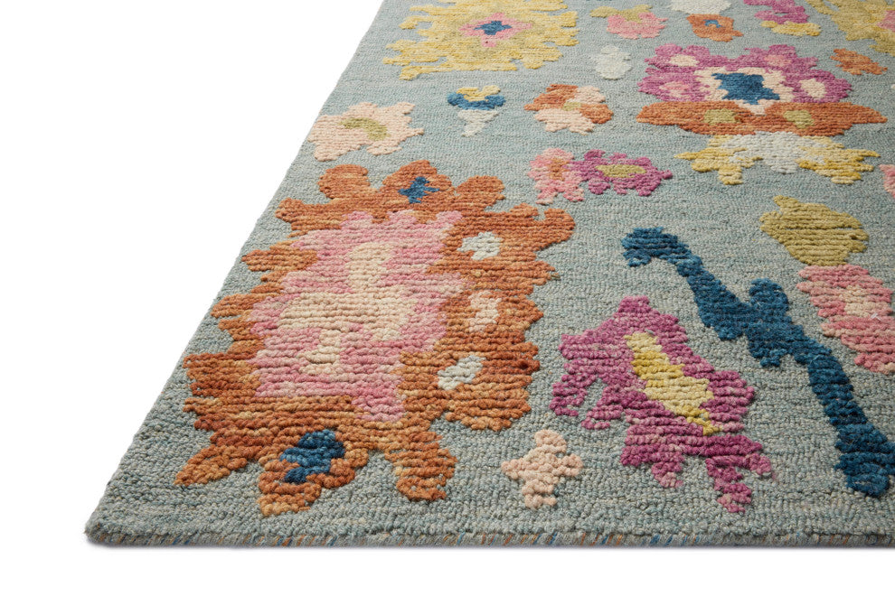 Loloi Tilly Spa / Multi 7'-9" x 9'-9" Area Rug