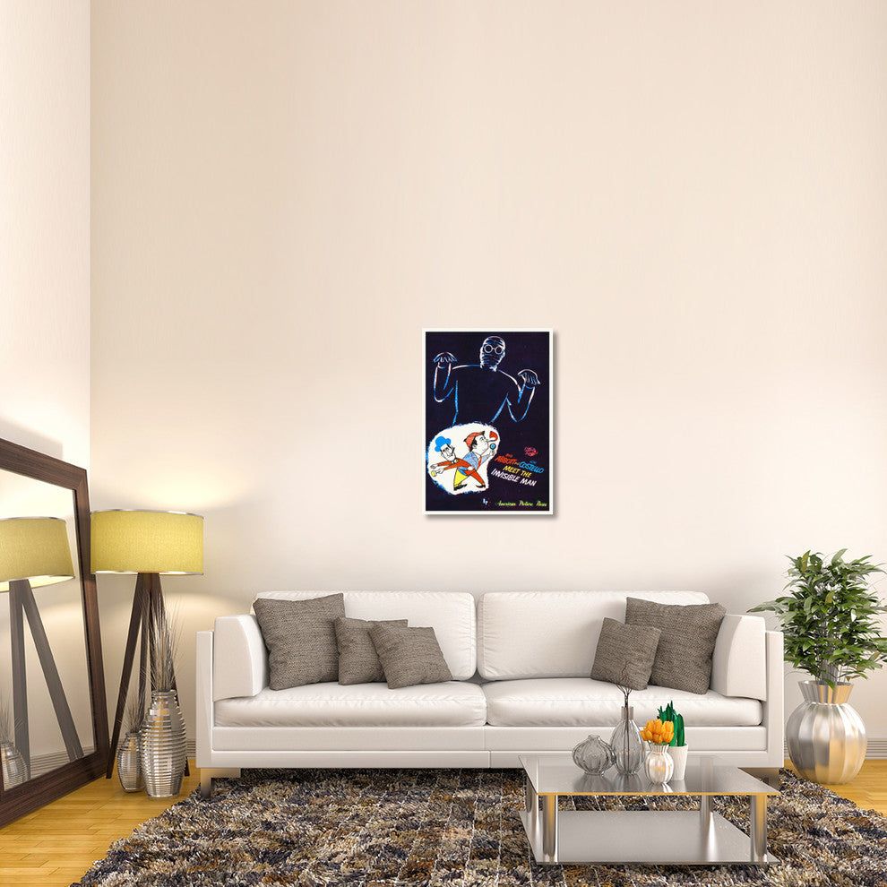 "Abbott & Costello - Invisible Man" Canvas by Hollywood Photo Archive, 25x36"